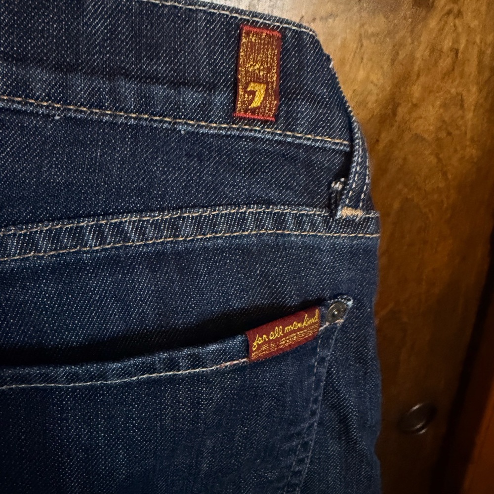 7 For All Mankind Blue Denim jeans